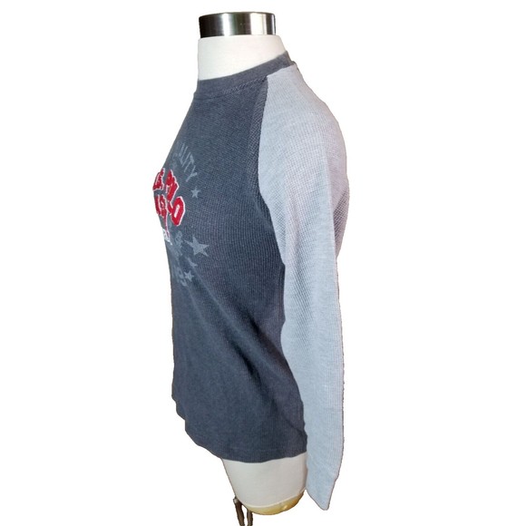 U.S. Polo Assn Long Sleeve Charcoal & Gray Unisex Wear Size Medium Pullover Red - Picture 2 of 11